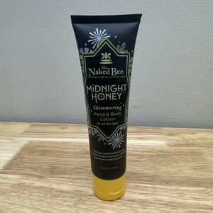 Sealed The Naked Bee Midnight Honey Hand & Body Lotion All Skin Types 2.5 fl oz